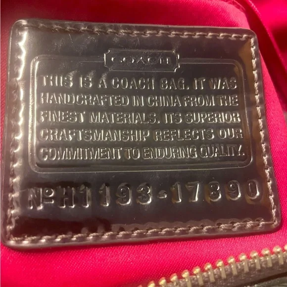 Coach Poppy Signature C Gray - GUC - Picture 9 of 11